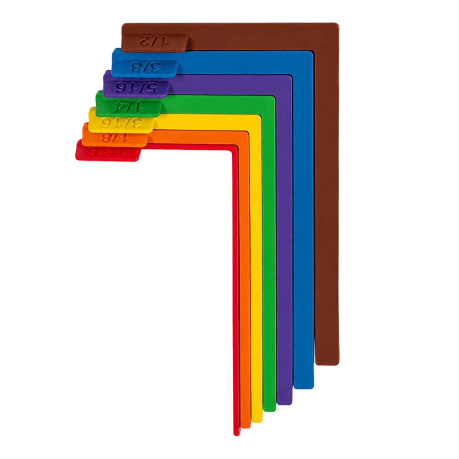 Embroidery Guide Paper - 7pcs Paper Crafting Alignment Guide Set