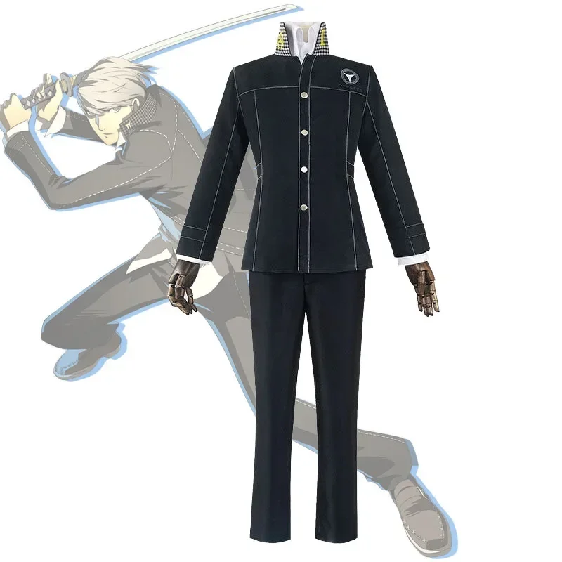 Embroidery Uniform - Persona 4 Narukami Yuu Cosplay P4