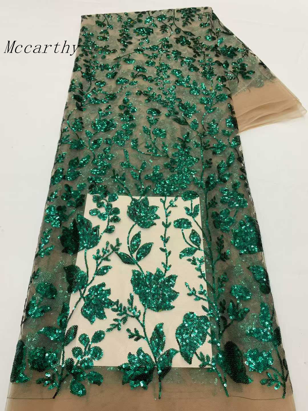 African Lace Fabric With Sequi - огляд і ціна Embroidery Net Fabric