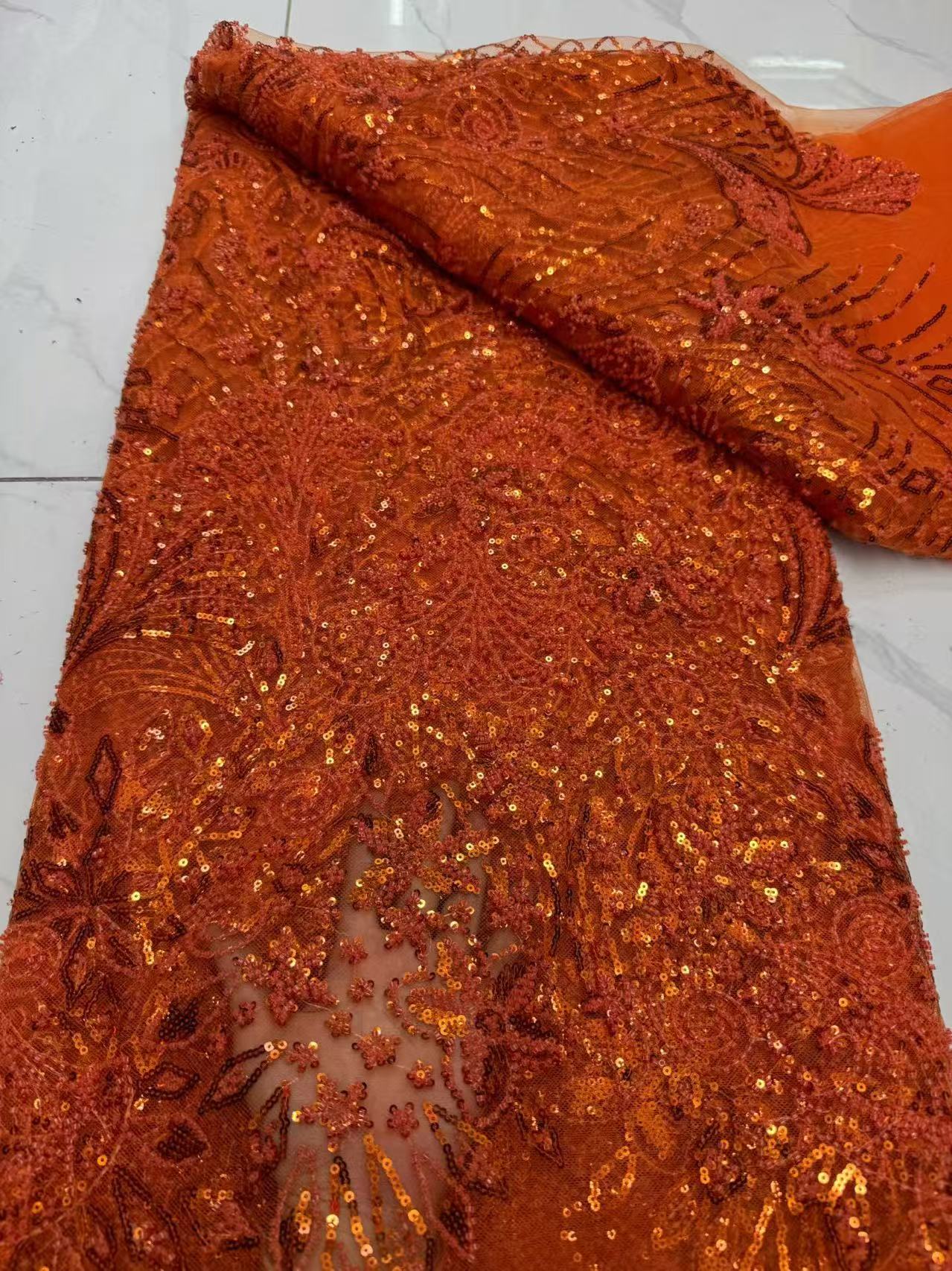 High Quality Embroidery luxury - огляд і ціна Embroidery Net Fabric