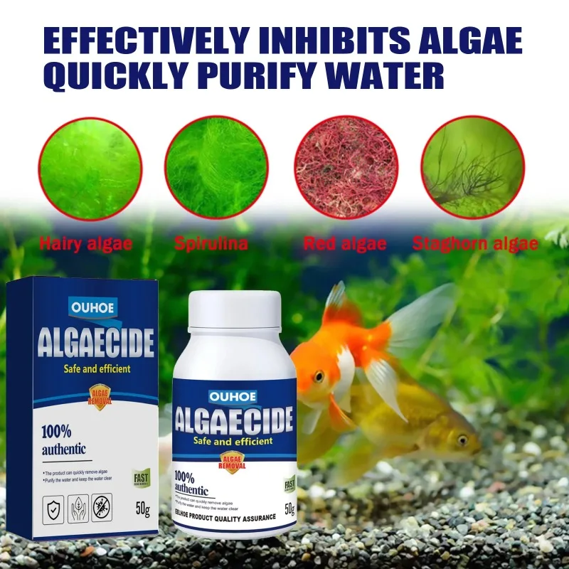 50g High Efficiency Algaecide  - огляд і ціна Water Soluble Stabilizer