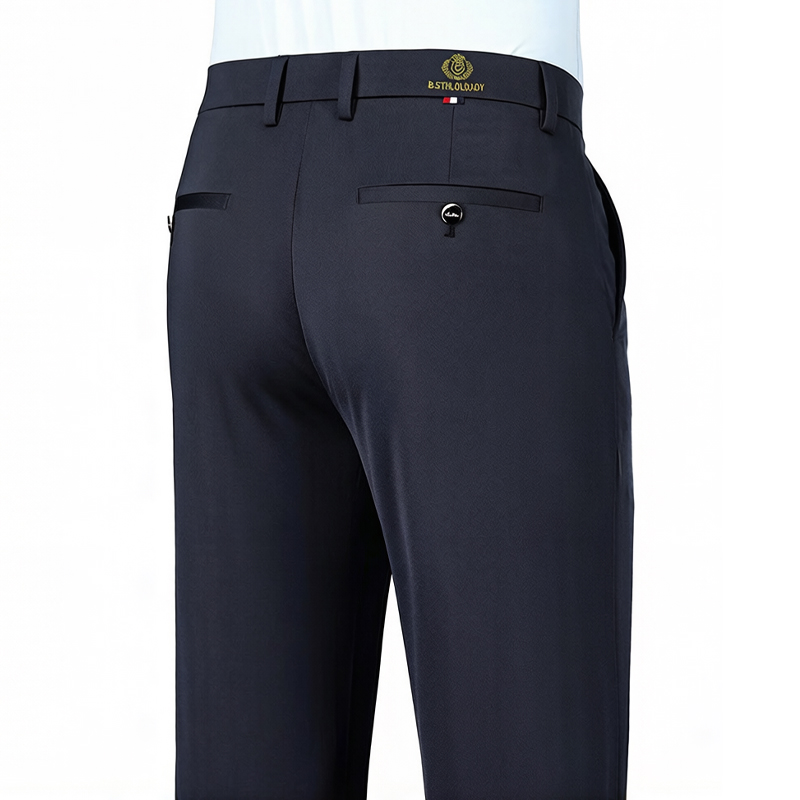 2026 Fashion Men's Stretch Pan - огляд і ціна Embroidery Job