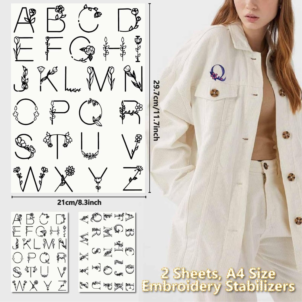 Letter A-Z Water Soluble Embro - огляд і ціна Water Soluble Stabilizer