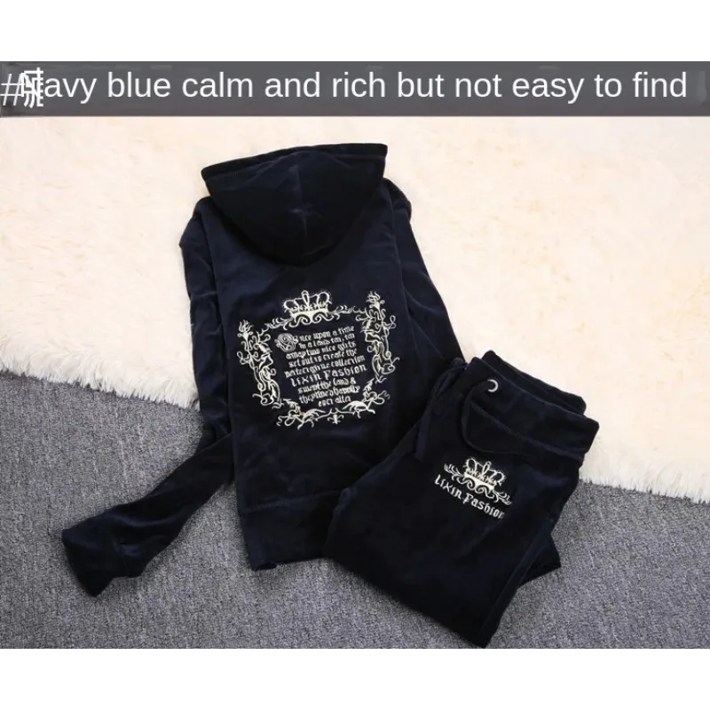 JC Tracksuit Women Velvet Wome - огляд і ціна Embroidery Uniform