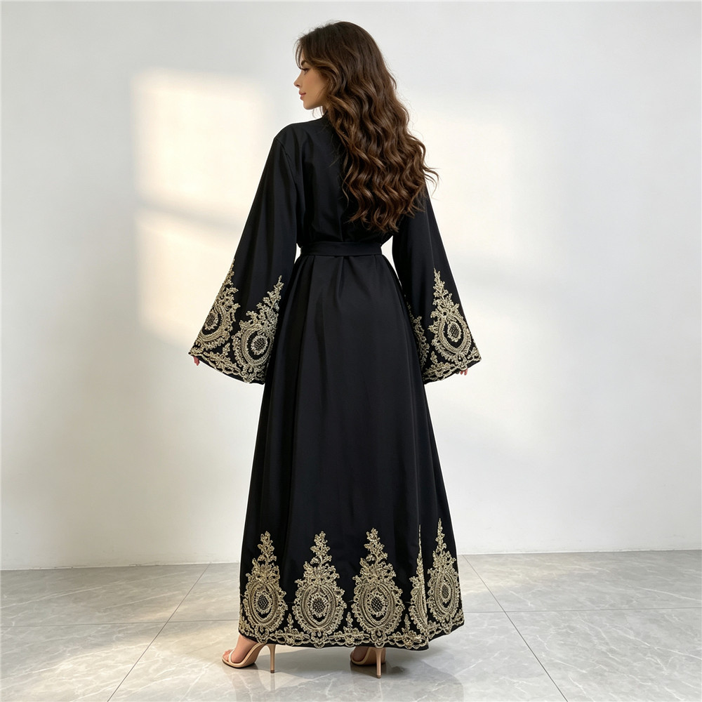 New Abaya Dubai Luxury Kimono  - огляд і ціна Embroidery Arabic