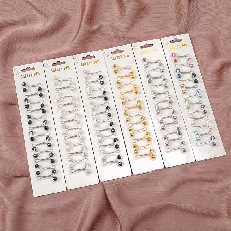 12pcs/Bag Muslim Hijab Pins Sc - огляд і ціна Embroidery Arabic