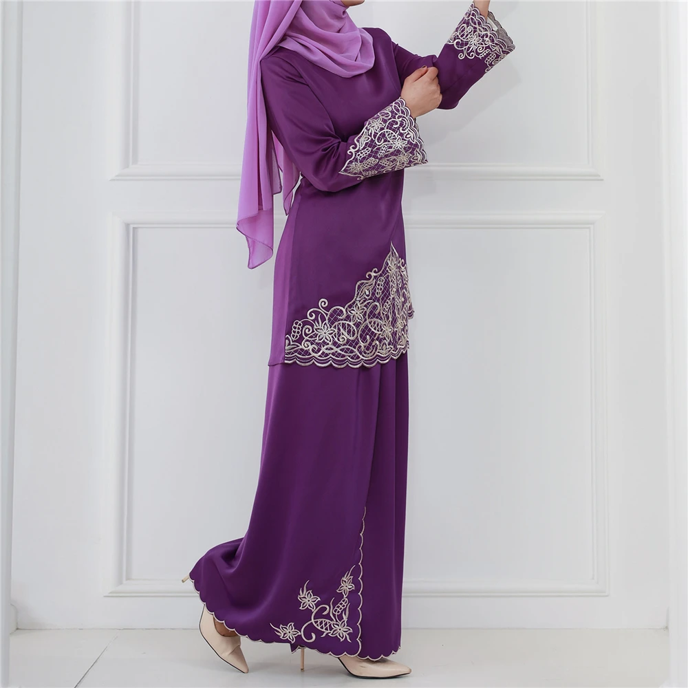 Eid Embroidery Abayas Muslim W - огляд і ціна Embroidery Arabic