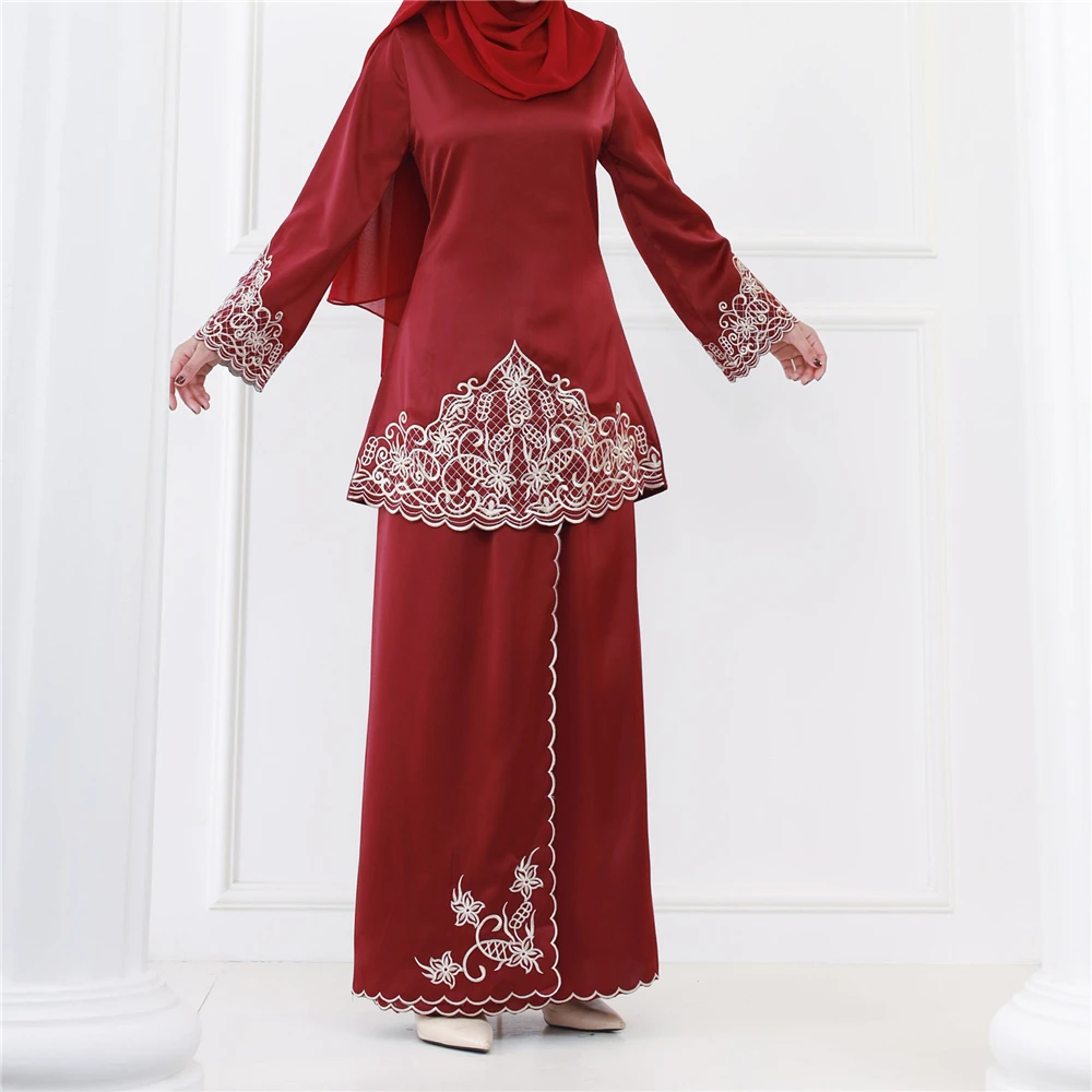 Eid Embroidery Abayas Muslim W - огляд і ціна Embroidery Arabic