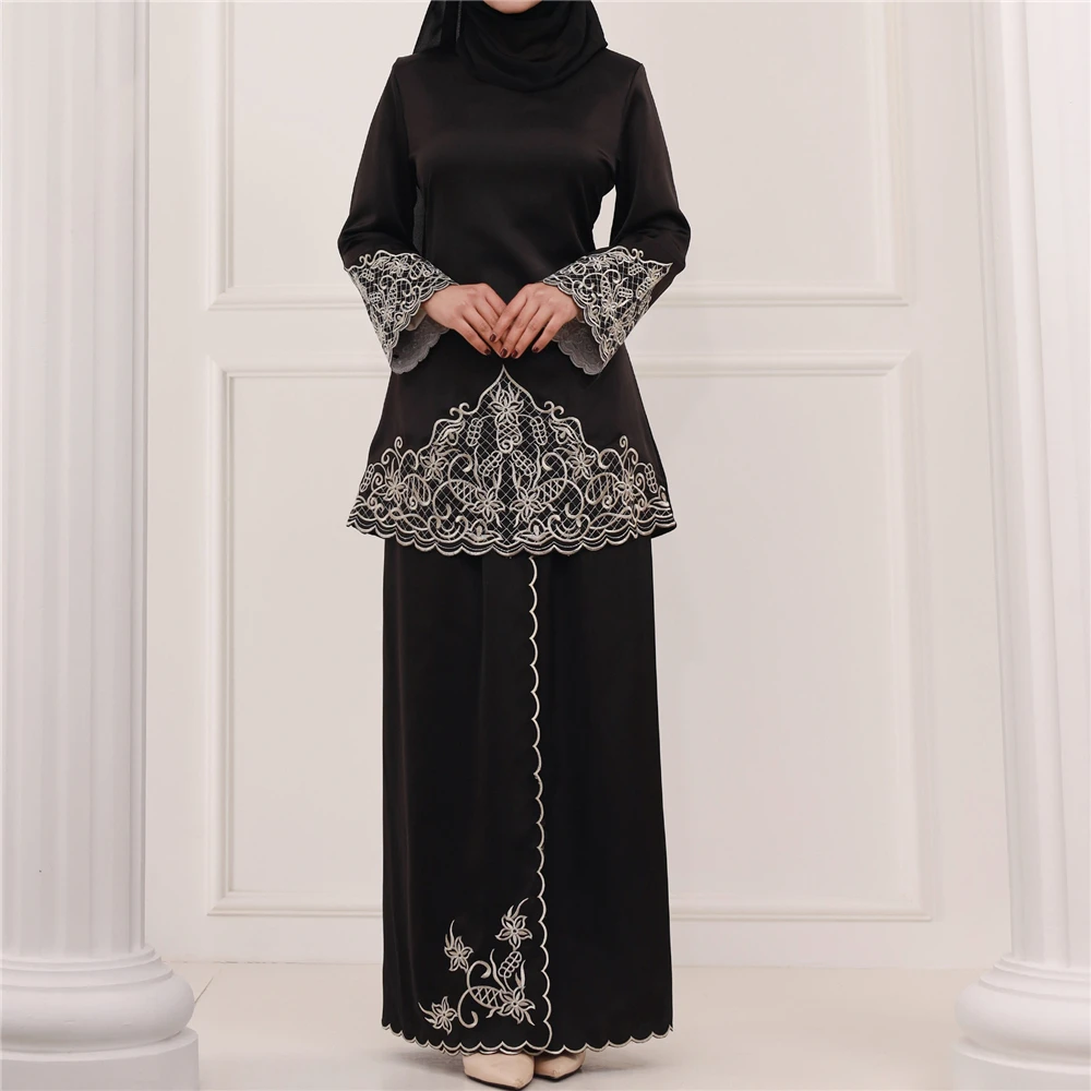 Eid Embroidery Abayas Muslim W - огляд і ціна Embroidery Arabic