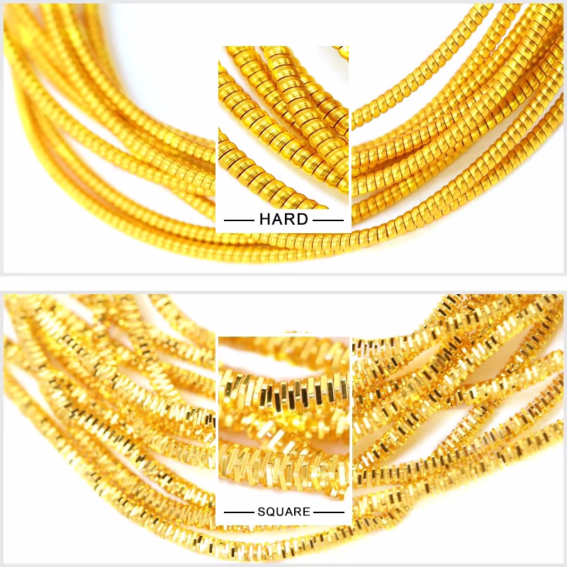2.6M 1-1.5mm Bullion Wire Fren - огляд і ціна Embroidery Thread Yarn