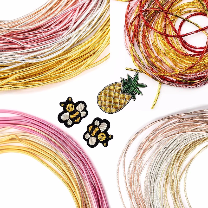2.6M 1-1.5mm Bullion Wire Fren - огляд і ціна Embroidery Thread Yarn