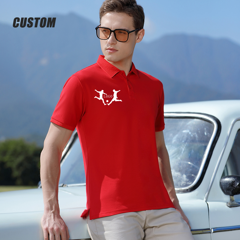 Personality Customization Polo - огляд і ціна Embroidery Cotton Shirt