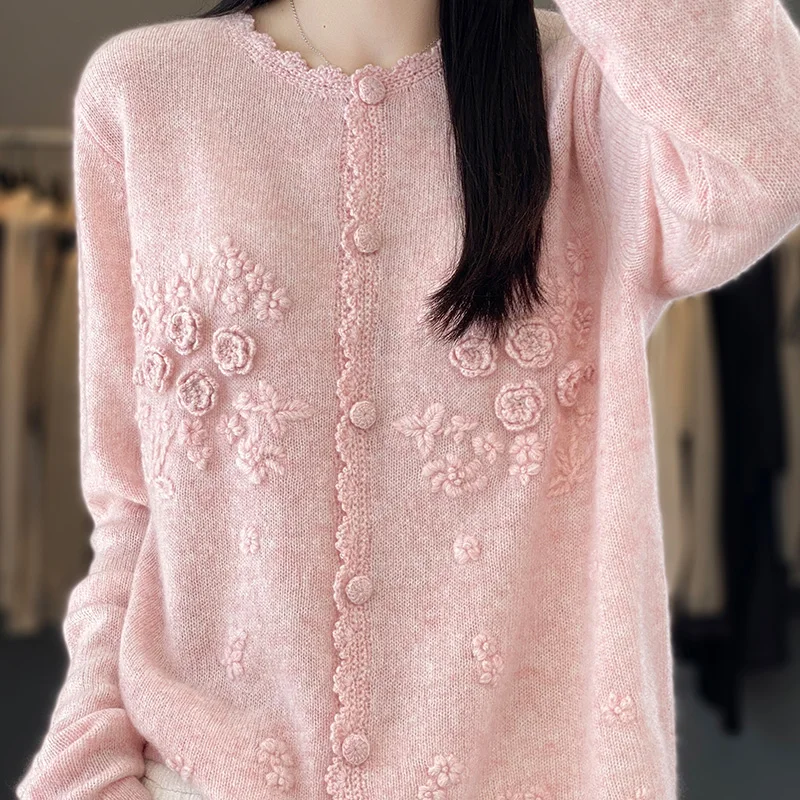 Women's 100% Pure Cashmere Car - огляд і ціна Embroidery Thread Yarn
