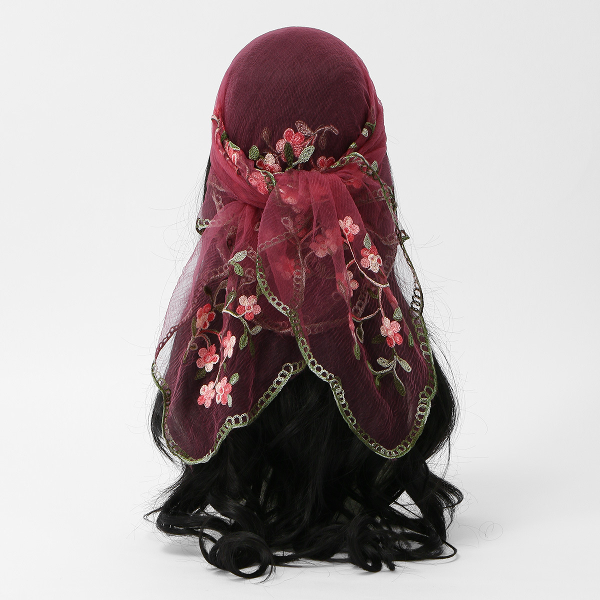 Square Scarf Plum Blossom Embr - огляд і ціна Embroidery Zara