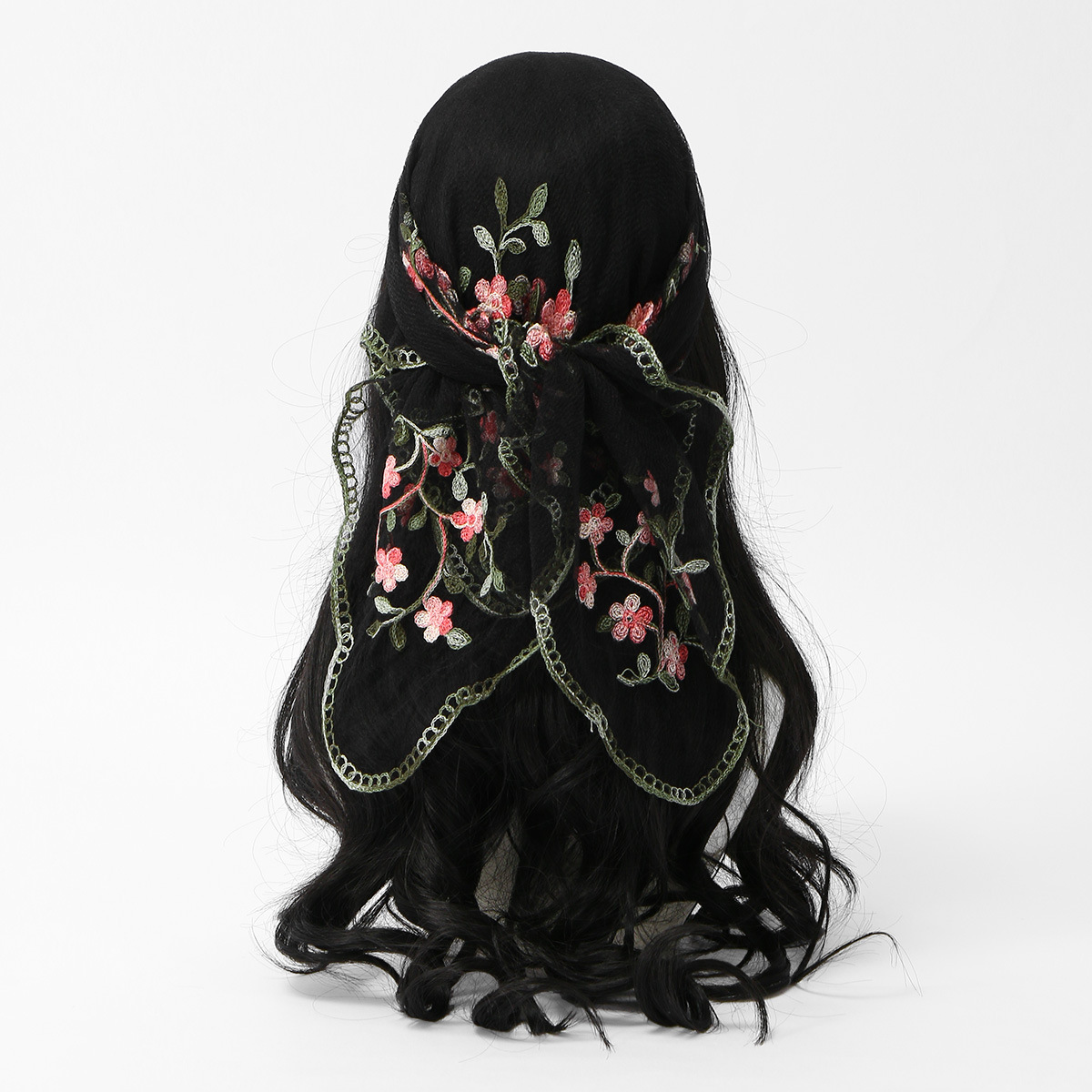 Square Scarf Plum Blossom Embr - огляд і ціна Embroidery Zara