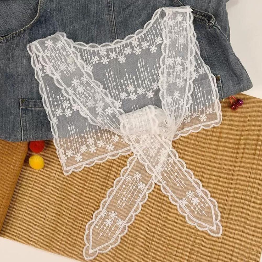 French Lace Shawl Scarf for Wo - огляд і ціна Embroidery Uniform