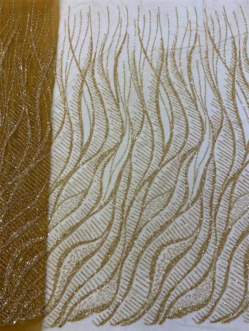 Wholesale 2025 African Sequins - огляд і ціна Embroidery Net Fabric