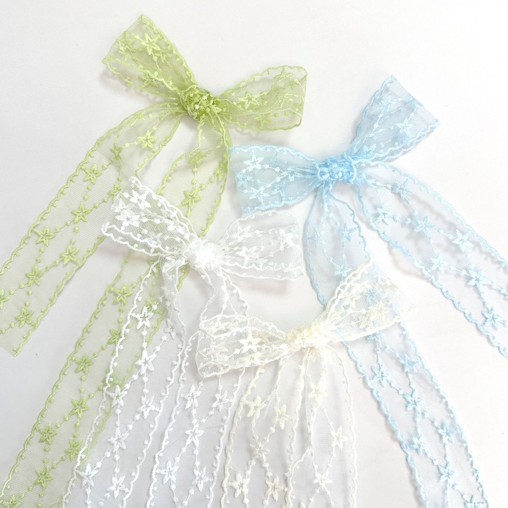Star Embroidered Ribbon Soft E - огляд і ціна Embroidery Ribbon