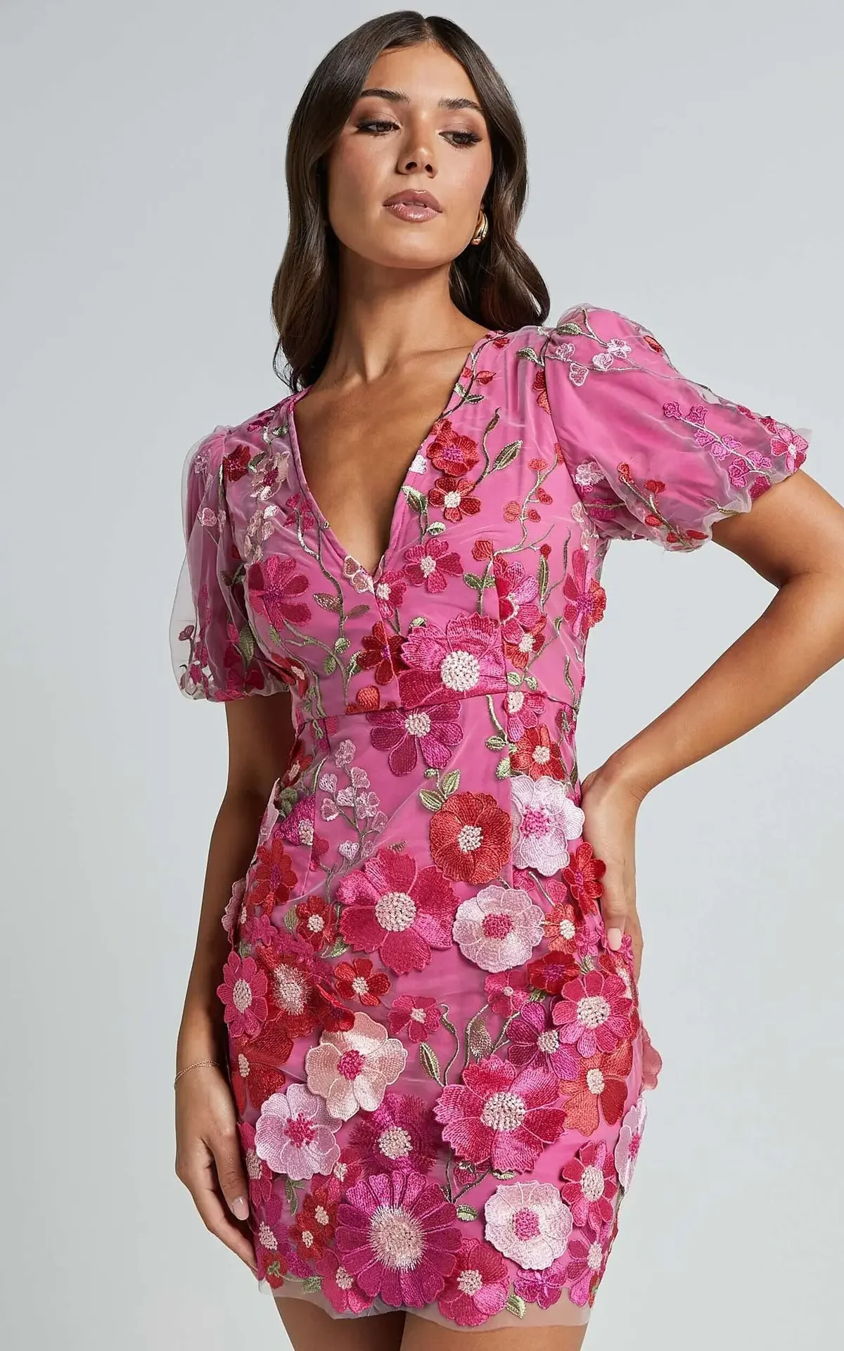 Sexy Embroidered V-neck Flower - огляд і ціна Embroidery Zara