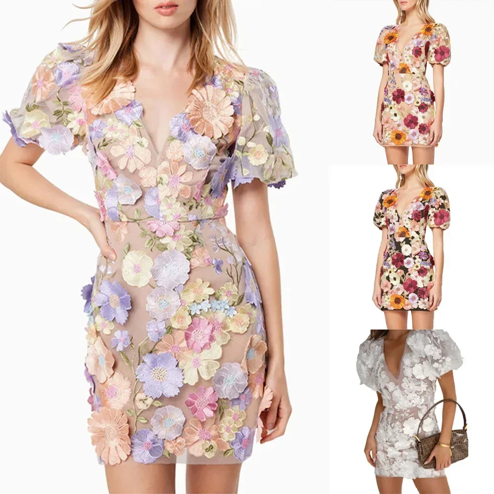 Sexy Embroidered V-neck Flower - огляд і ціна Embroidery Zara