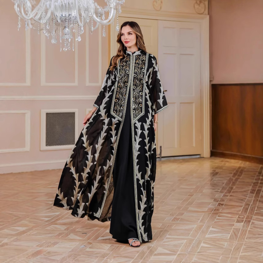Eid Women Dress Muslim Abaya D - огляд і ціна Embroidery Arabic