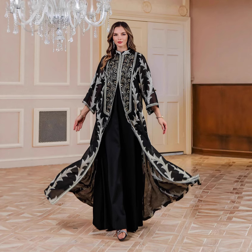 Eid Women Dress Muslim Abaya D - огляд і ціна Embroidery Arabic