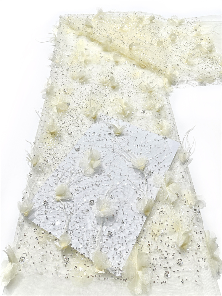Exquisite High-end Light Luxur - огляд і ціна Embroidery Net Fabric