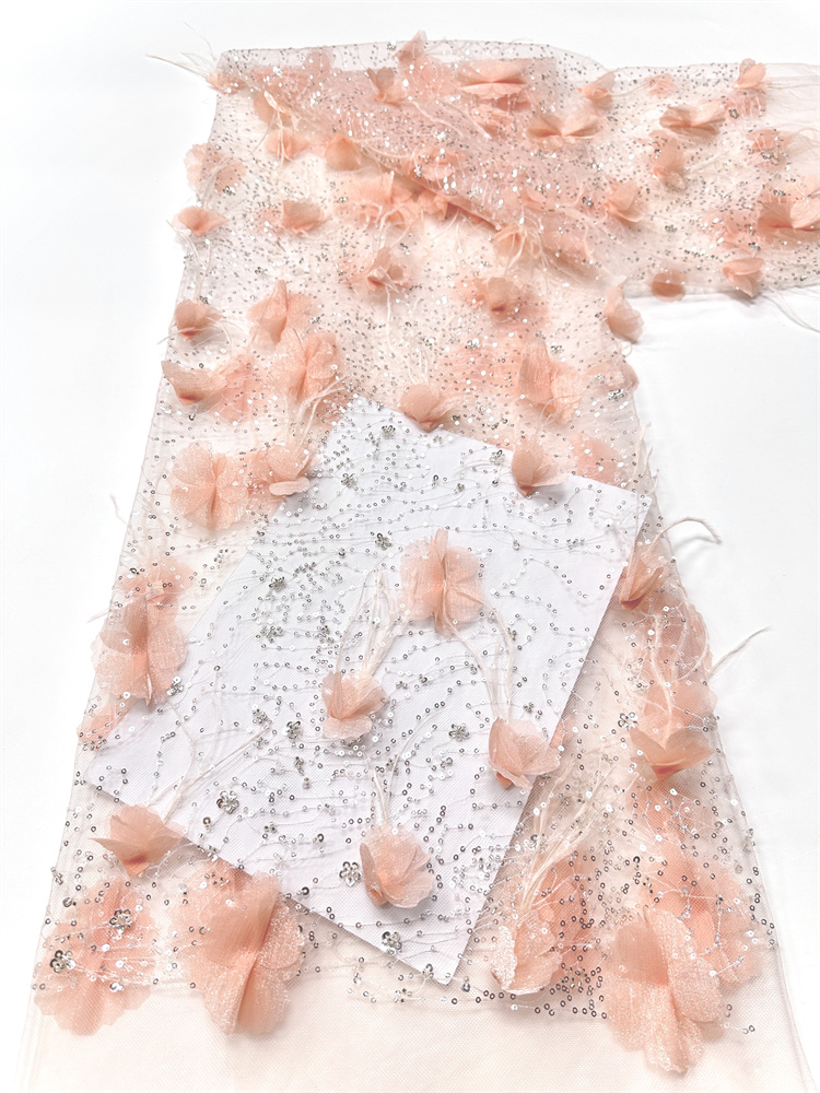 Exquisite High-end Light Luxur - огляд і ціна Embroidery Net Fabric
