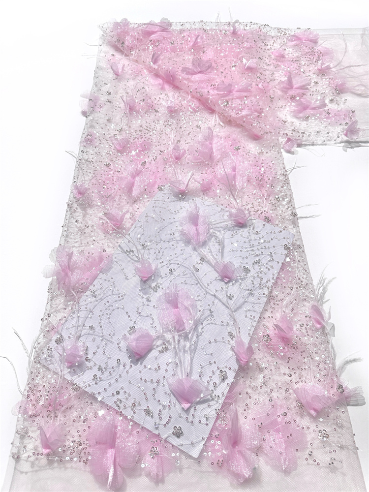 Exquisite High-end Light Luxur - огляд і ціна Embroidery Net Fabric