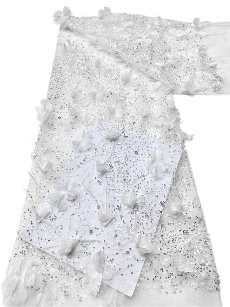 Exquisite High-end Light Luxur - огляд і ціна Embroidery Net Fabric