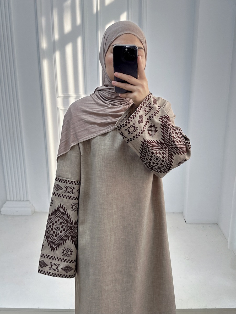 Eid Muslim Abaya for Women Par - огляд і ціна Embroidery Arabic
