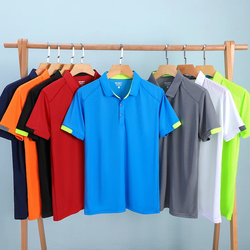 Summer Quick Drying Polos Free - огляд і ціна Embroidery Cotton Shirt