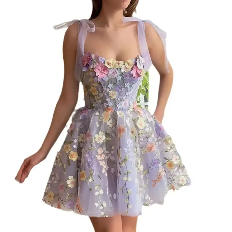 Women's Dress Fashionable 3D F - огляд і ціна Embroidery Zara
