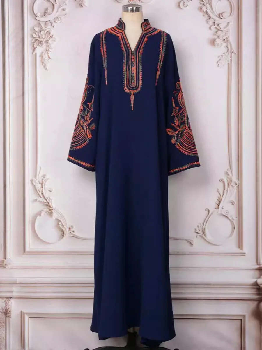 Moroccan Kaftan Abaya For Wome - огляд і ціна Embroidery Arabic