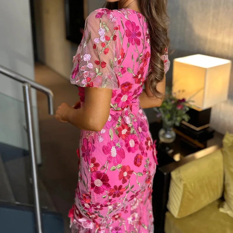 High Street Women's Dress 2026 - огляд і ціна Embroidery Zara