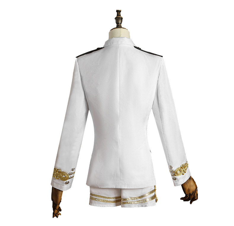 Women Black White Sailor Capta - огляд і ціна Embroidery Uniform